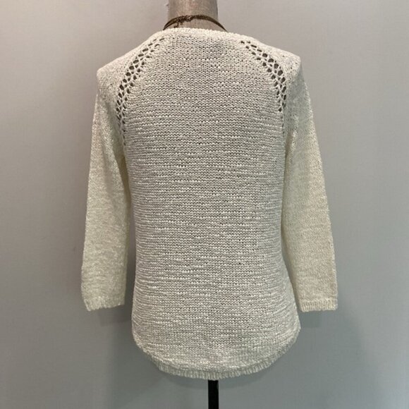 The Limited Creme Knit Sweater - Picture 9 of 16